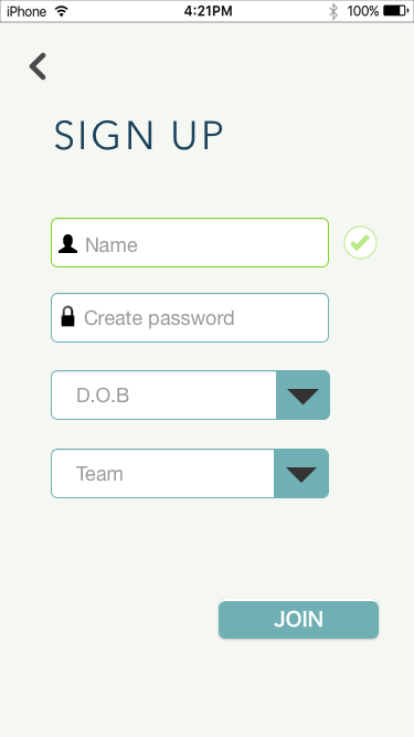 Footy Tipping Mobile App Design