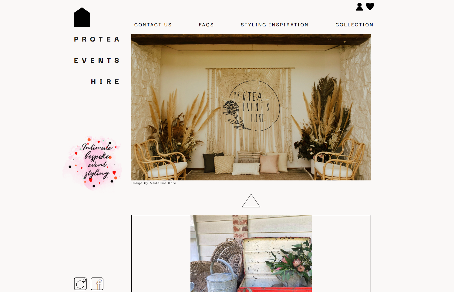 Protea Events Web Design