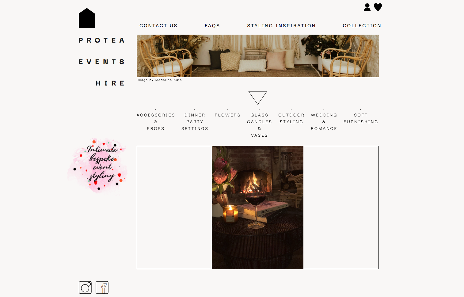 Protea Events Web Design